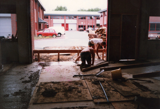 Oxford 3 – Building work