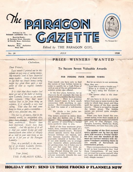 Paragon Gazette-1930